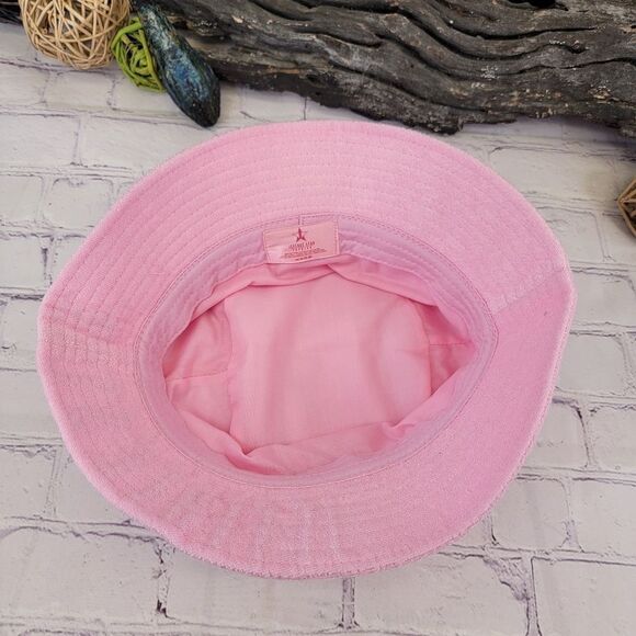 NWOT Jeffree Star Logo Pink Terry Cloth Bucket Hat main image 8